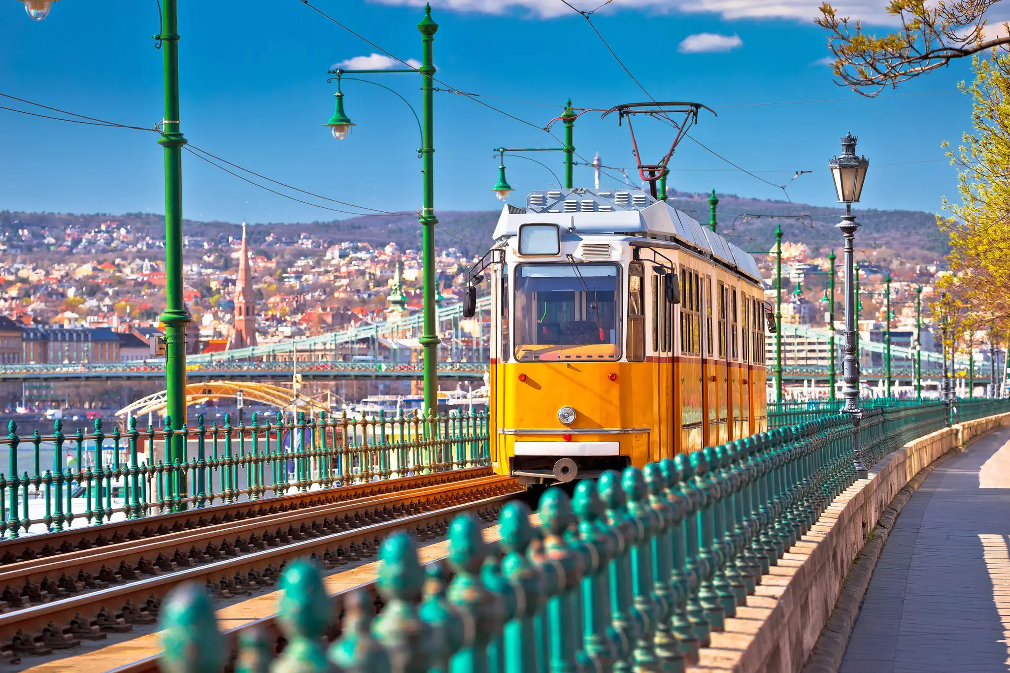 There are many ways to explore Budapest. Whether it's by tram, foot or bike, you can't go wrong © xbrchx / Getty Images