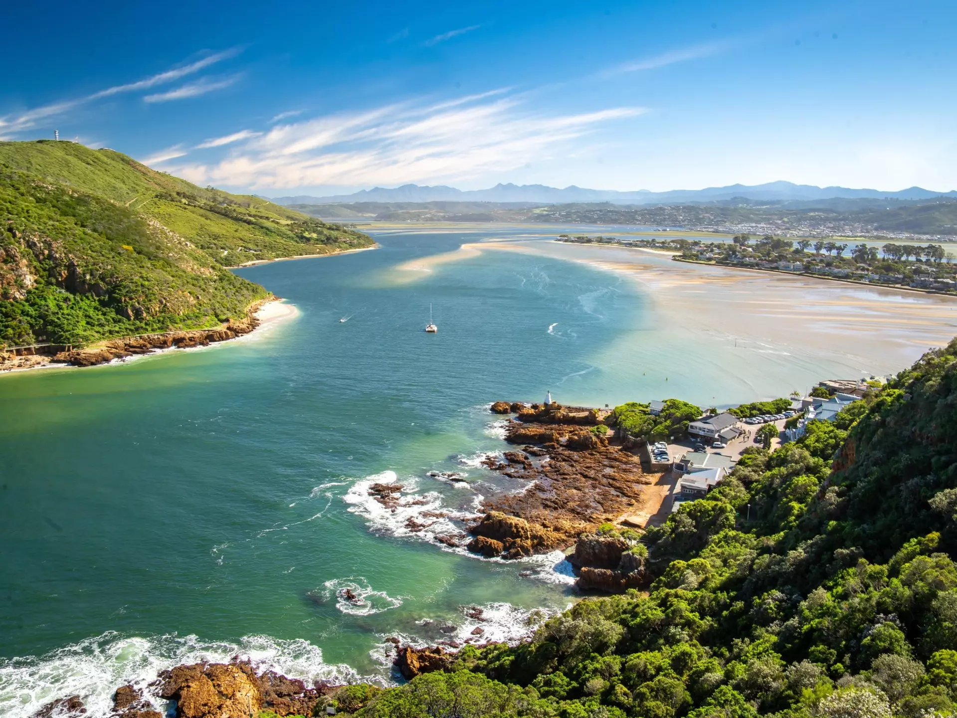 Knysna Heads in Knysna, a town in South Africa's Western Cape province. lemaret pierrick/Shutterstock