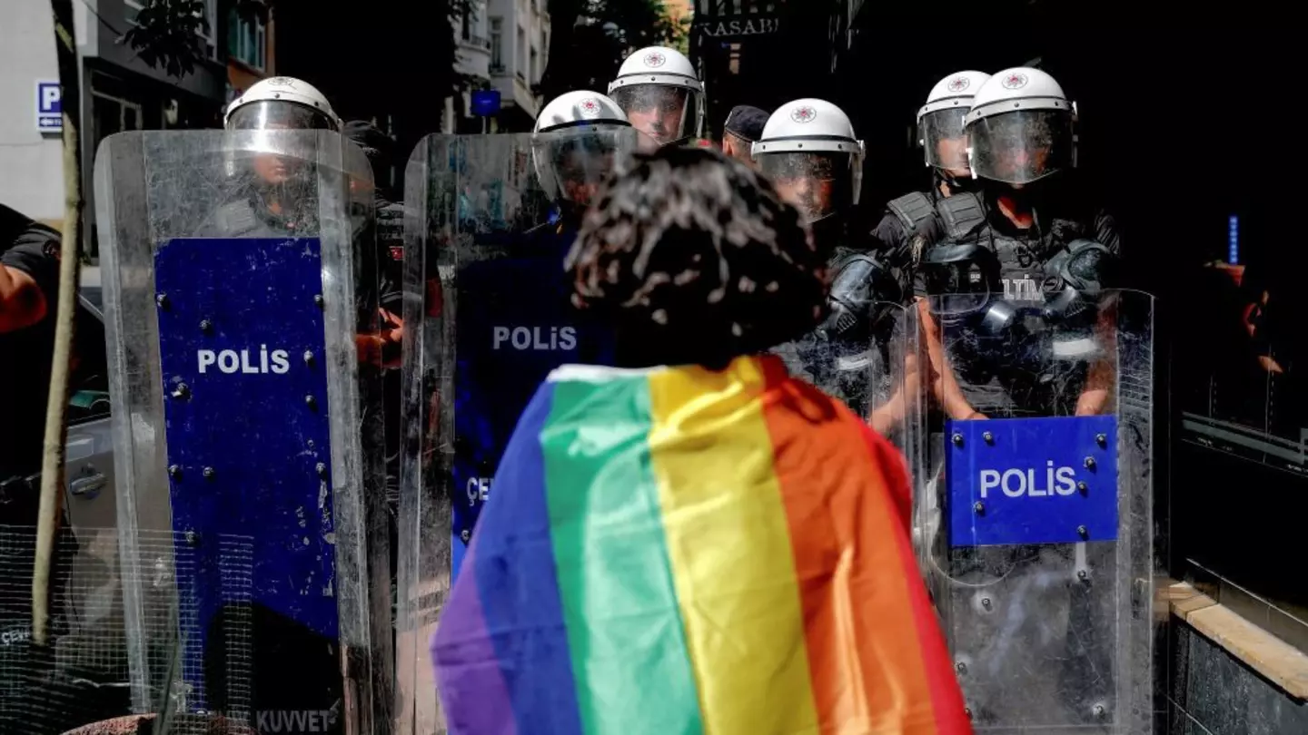 Last June authorities detained over 300 Pride participants at events in Istanbul © Kemal Aslan/AFP via Getty Images