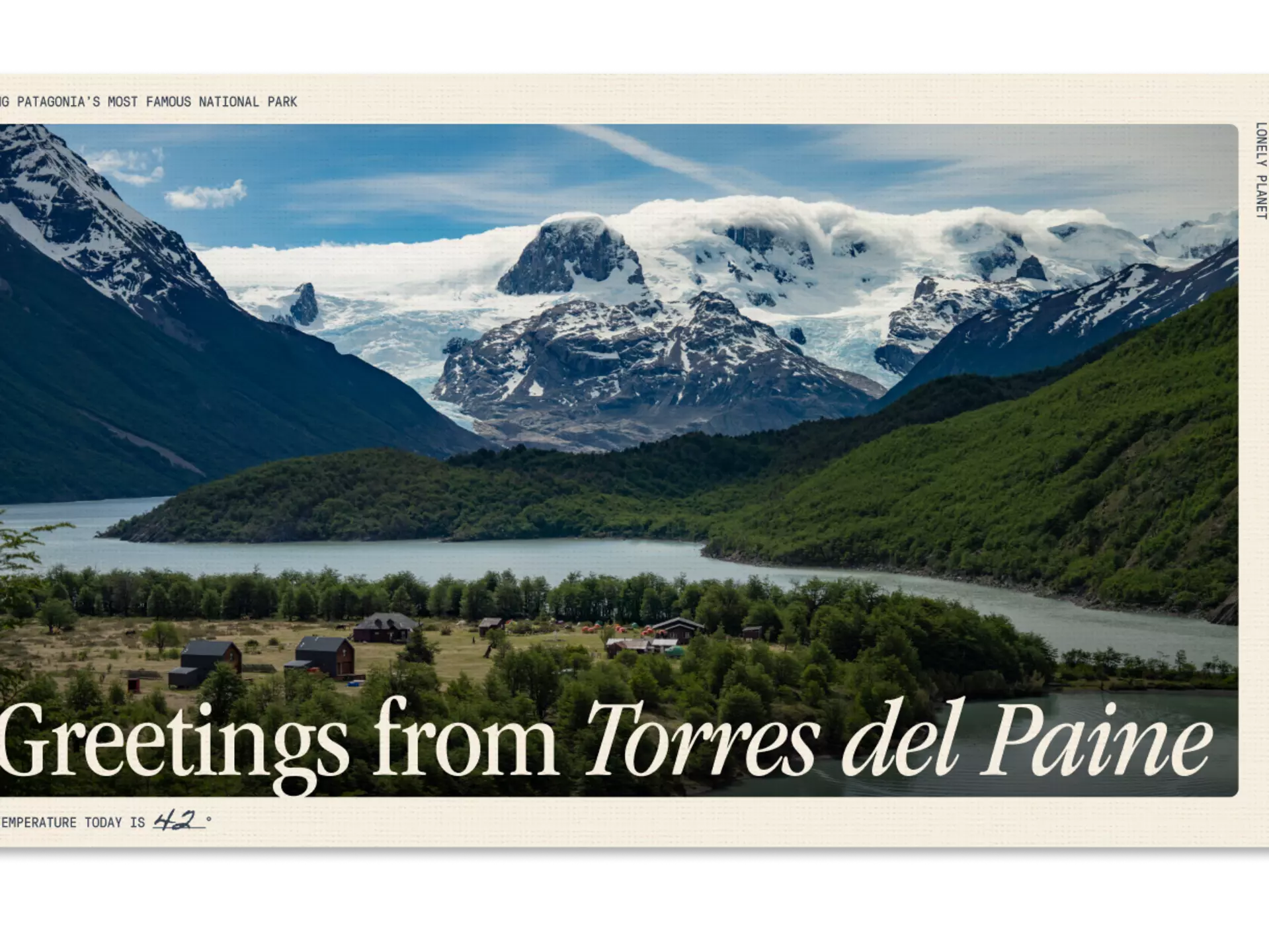 Greetings from Torres de Paine, Patagonia © Evan Ruderman