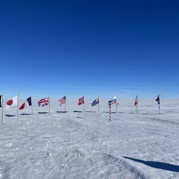 Ceremonial South Pole. Sandie Kestell/Lonely Planet
