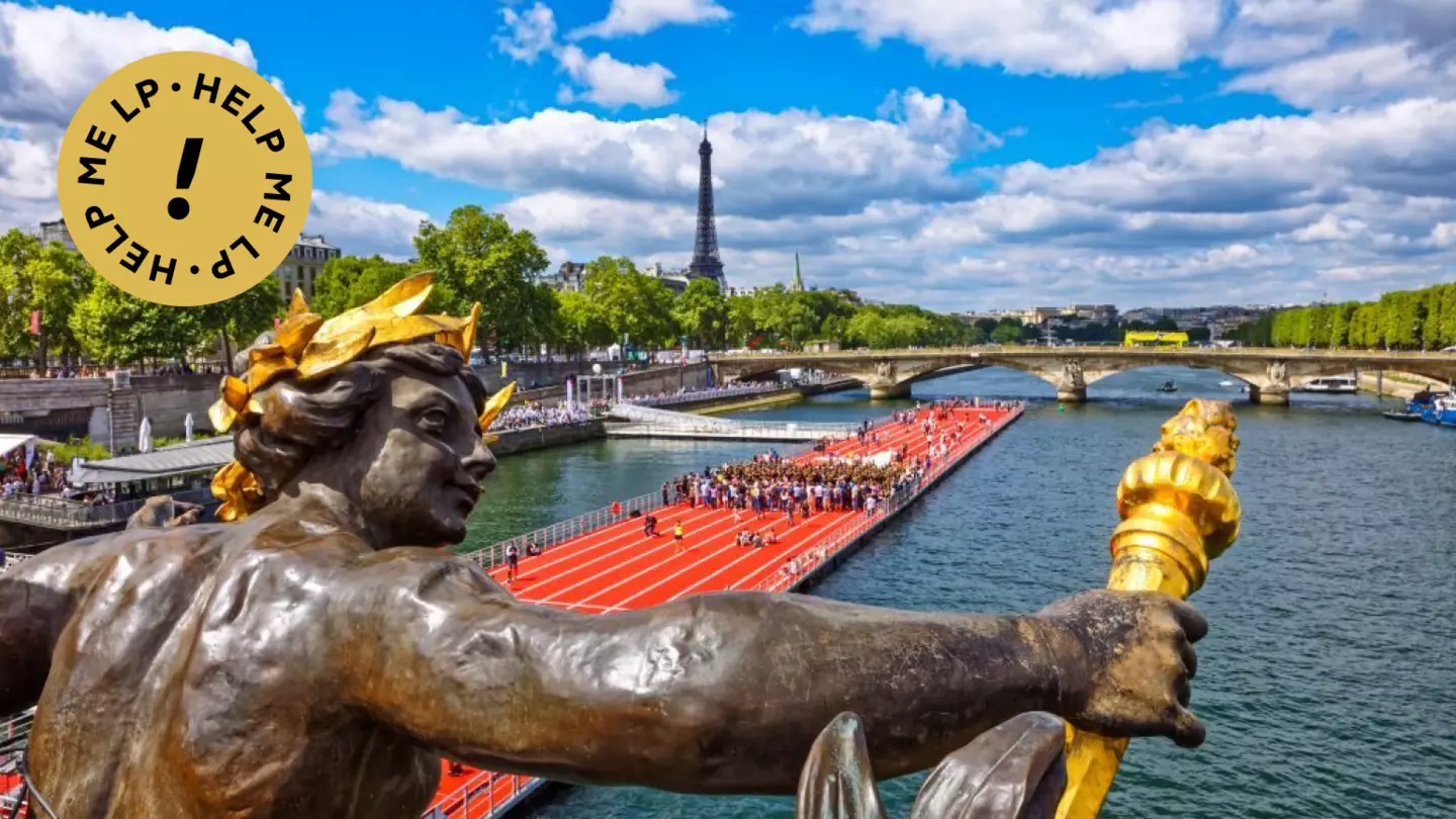 The opening ceremony of the Paris 2024 Olympics will take place along the banks of the Seine – one of the many ways spectators can take part in the games © Bruno de Hogues / Gamma-Rapho via Getty Images