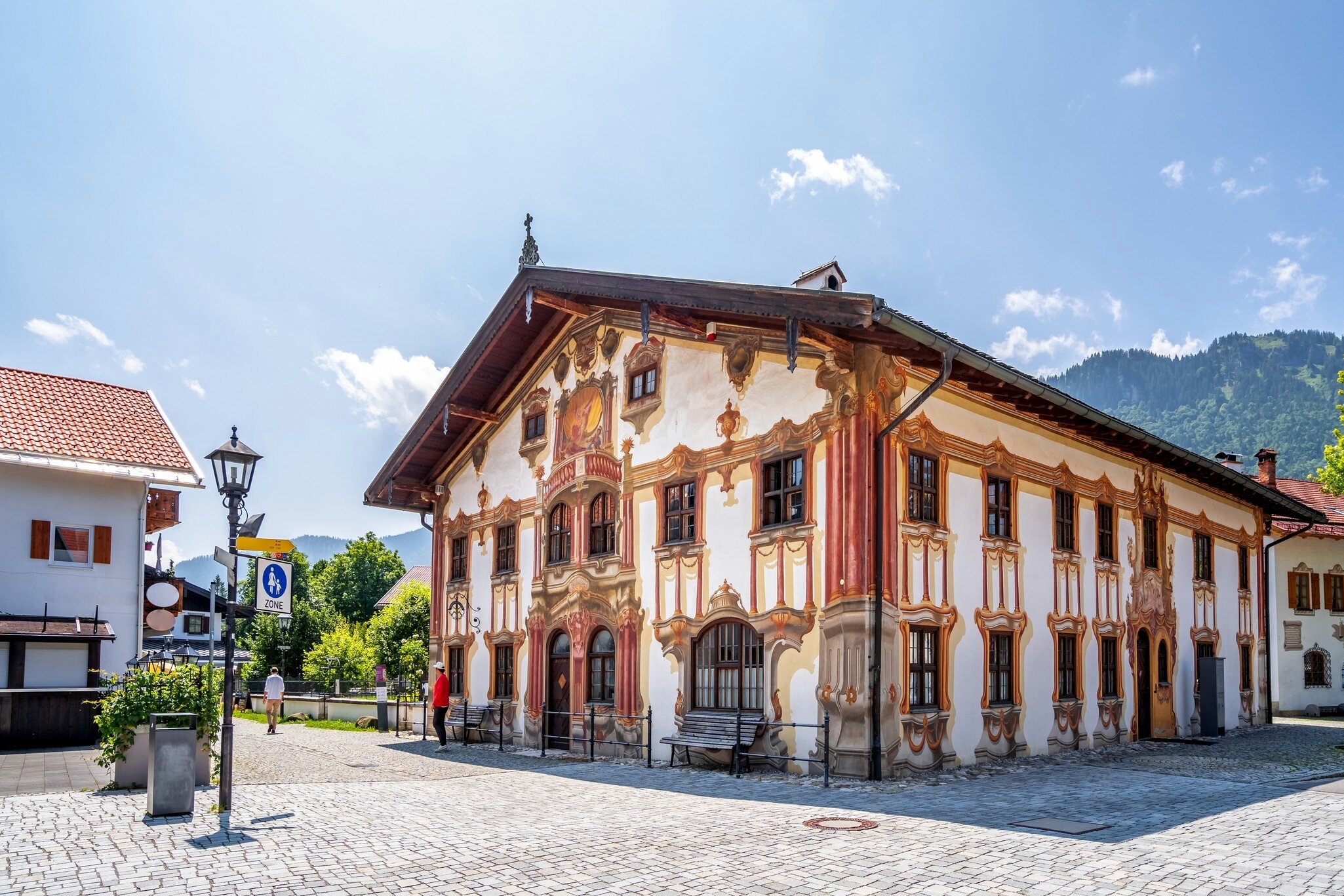 The Pilatushaus in Oberammergau, Germany.