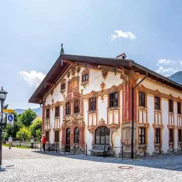 The Pilatushaus in Oberammergau, Germany.