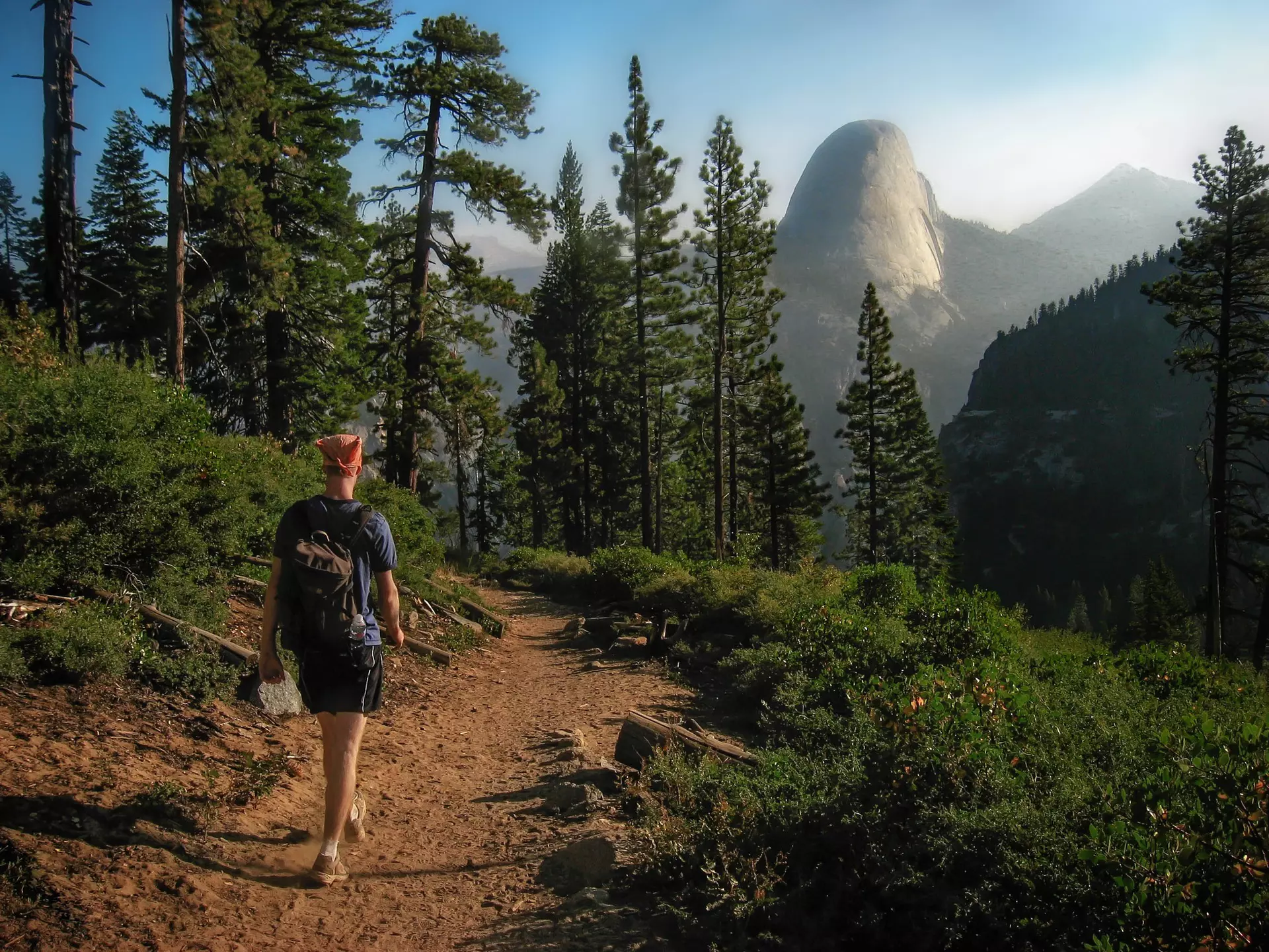 The trail to Half Dome. R.M. Nunes/Shutterstock