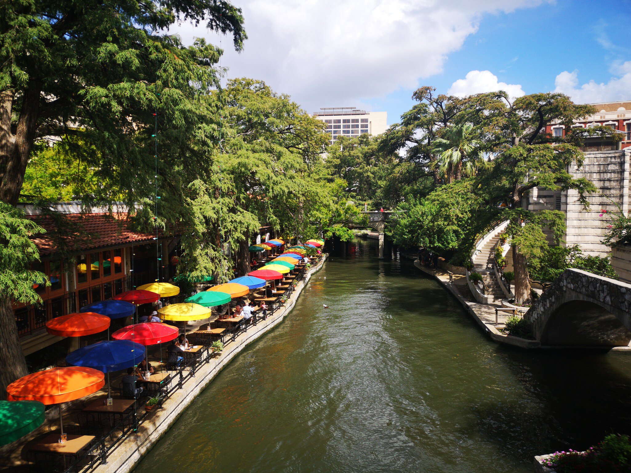 The River Walk, San Antonio, Texas.