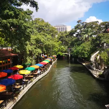 The River Walk, San Antonio, Texas.