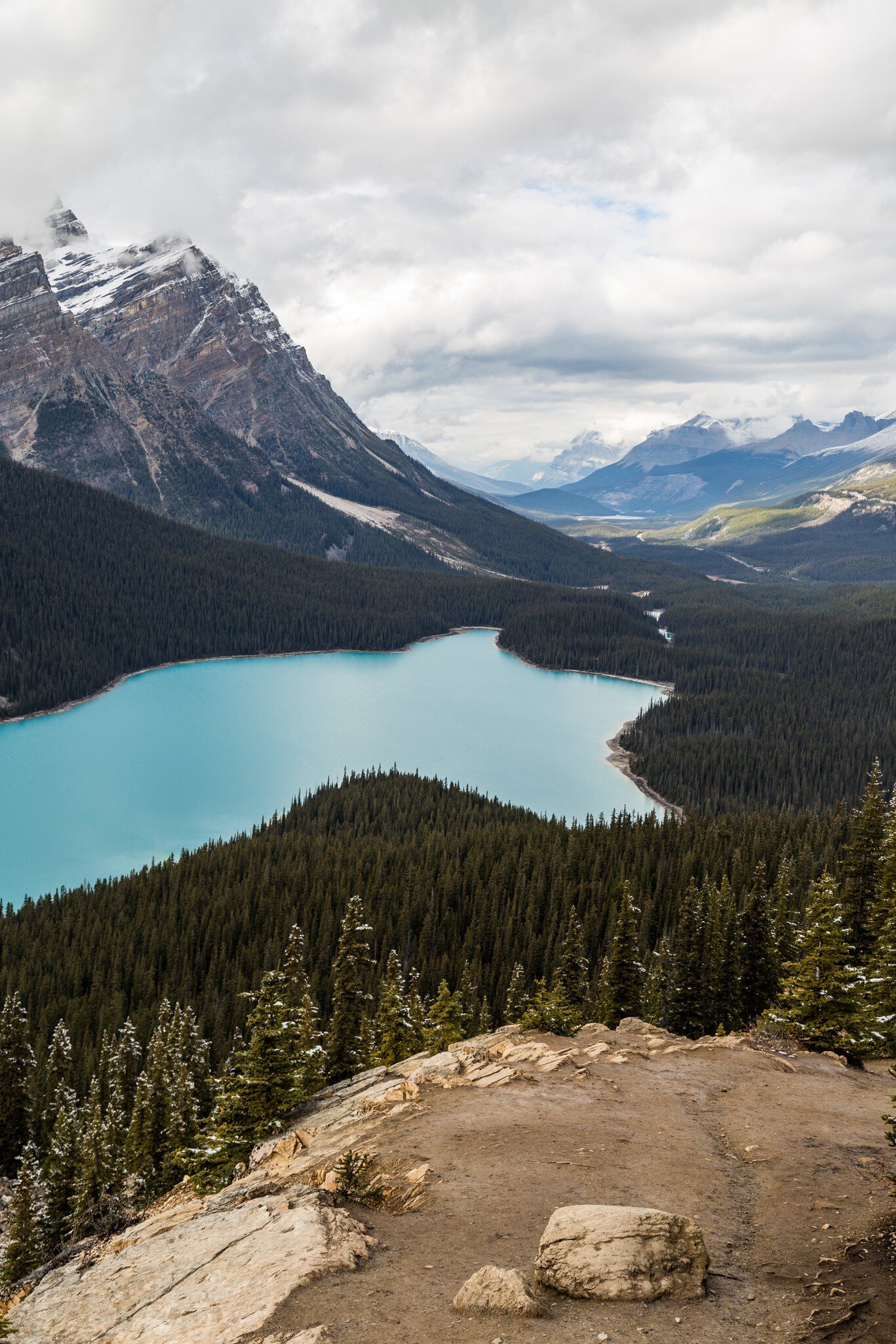 Crowfoot Mountain, Banff National Park
Alberta, Banff National Park, Canada, Canadian Rockies, adventure, hiking, mountains, outdoors, rocky mountains, trees
Peyto Lake, Banff National Park