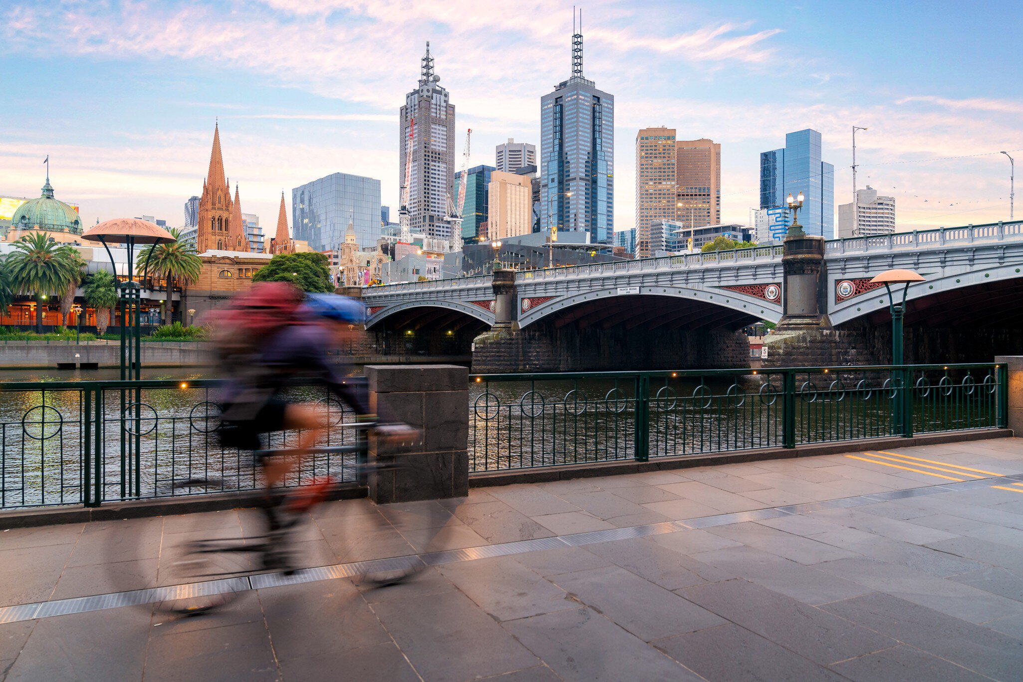 Melbourne is taking steps to become increasingly bicycle-friendly © Prasit photo / Getty Images