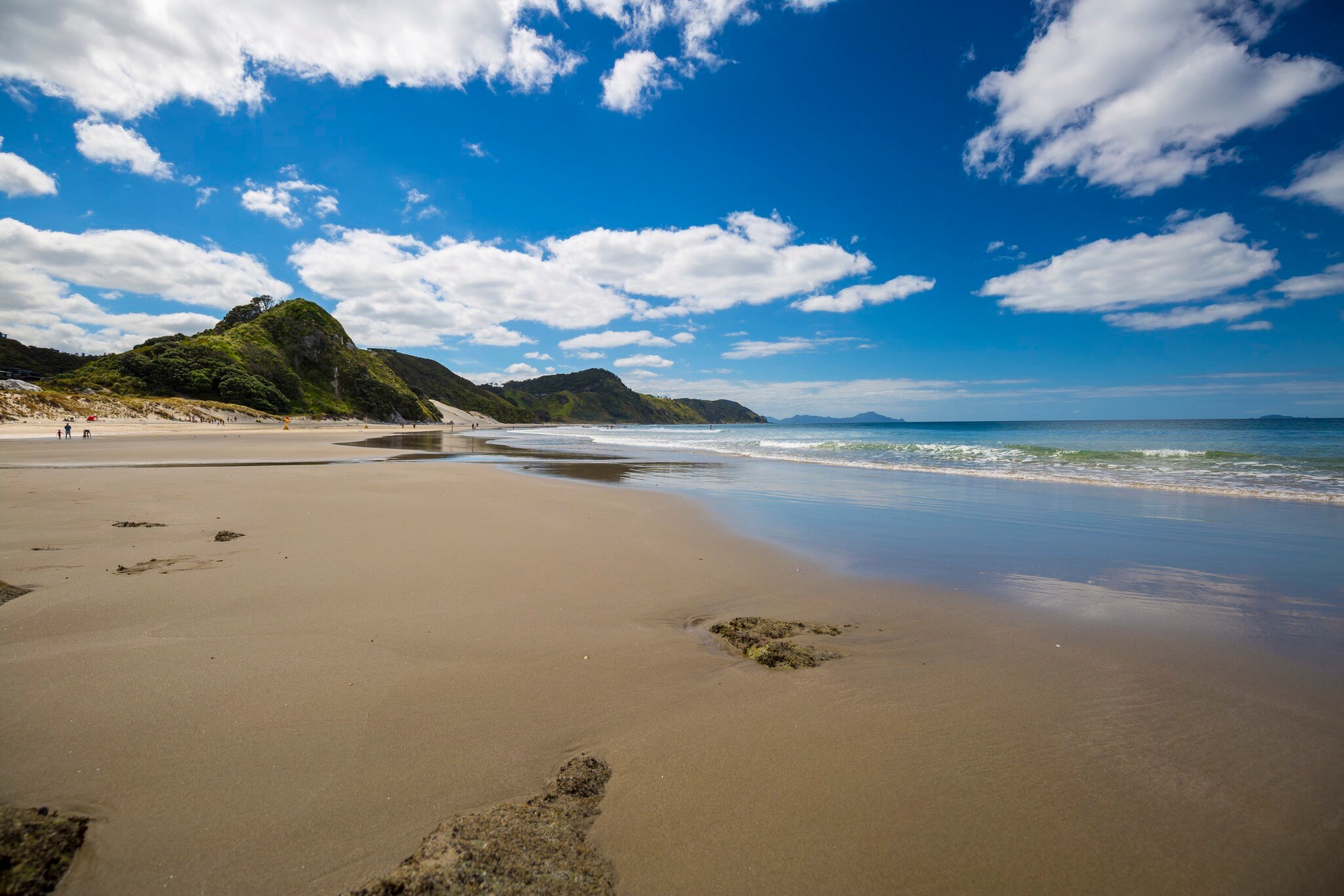 Beach at Mangawhai Heads.