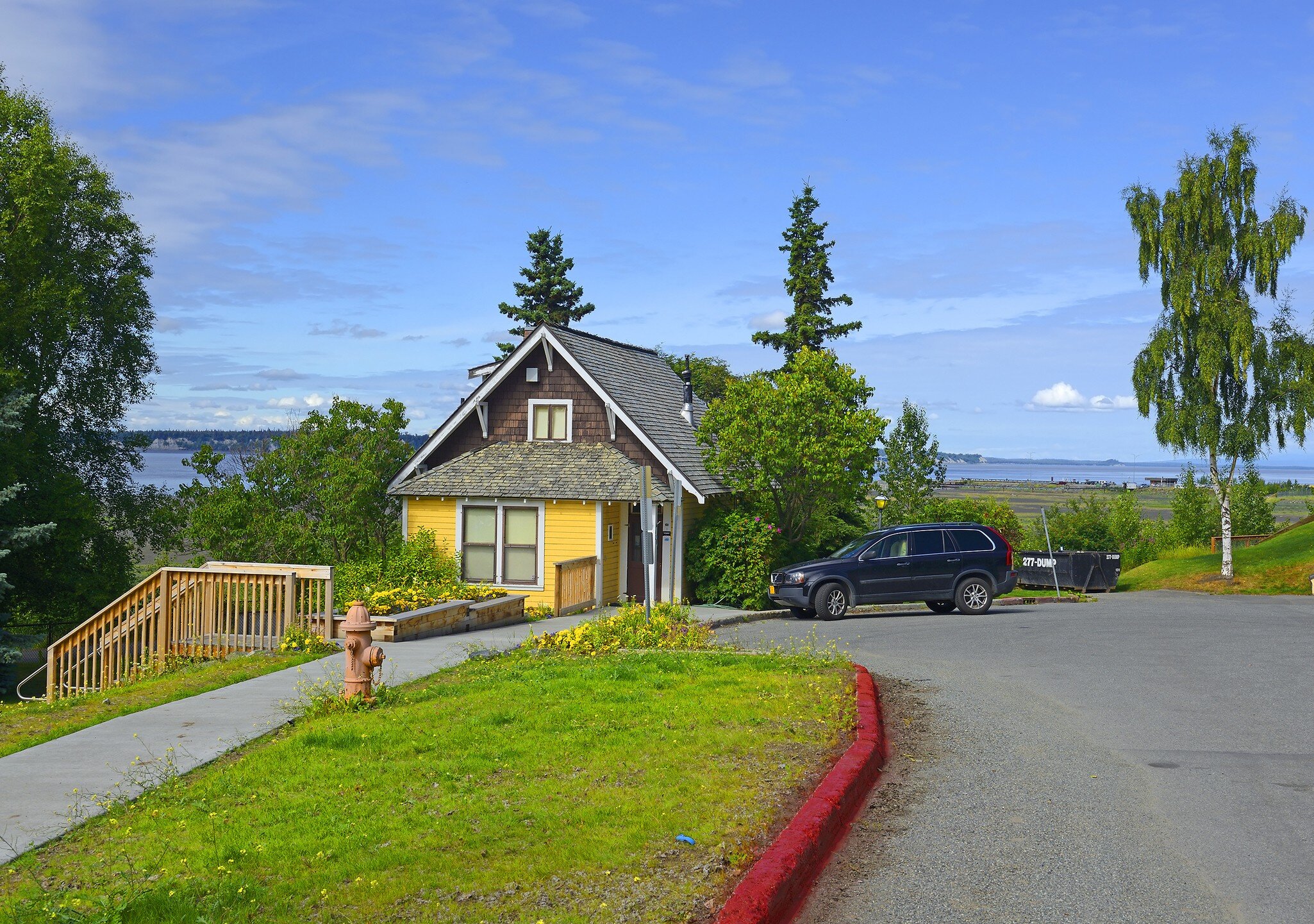 Oscar Anderson lived in this house for nearly 60 years. Anchorage is Alaska's most populous city, Alaska, USA