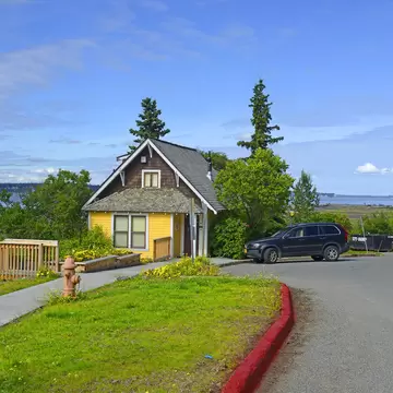 Oscar Anderson lived in this house for nearly 60 years. Anchorage is Alaska's most populous city, Alaska, USA