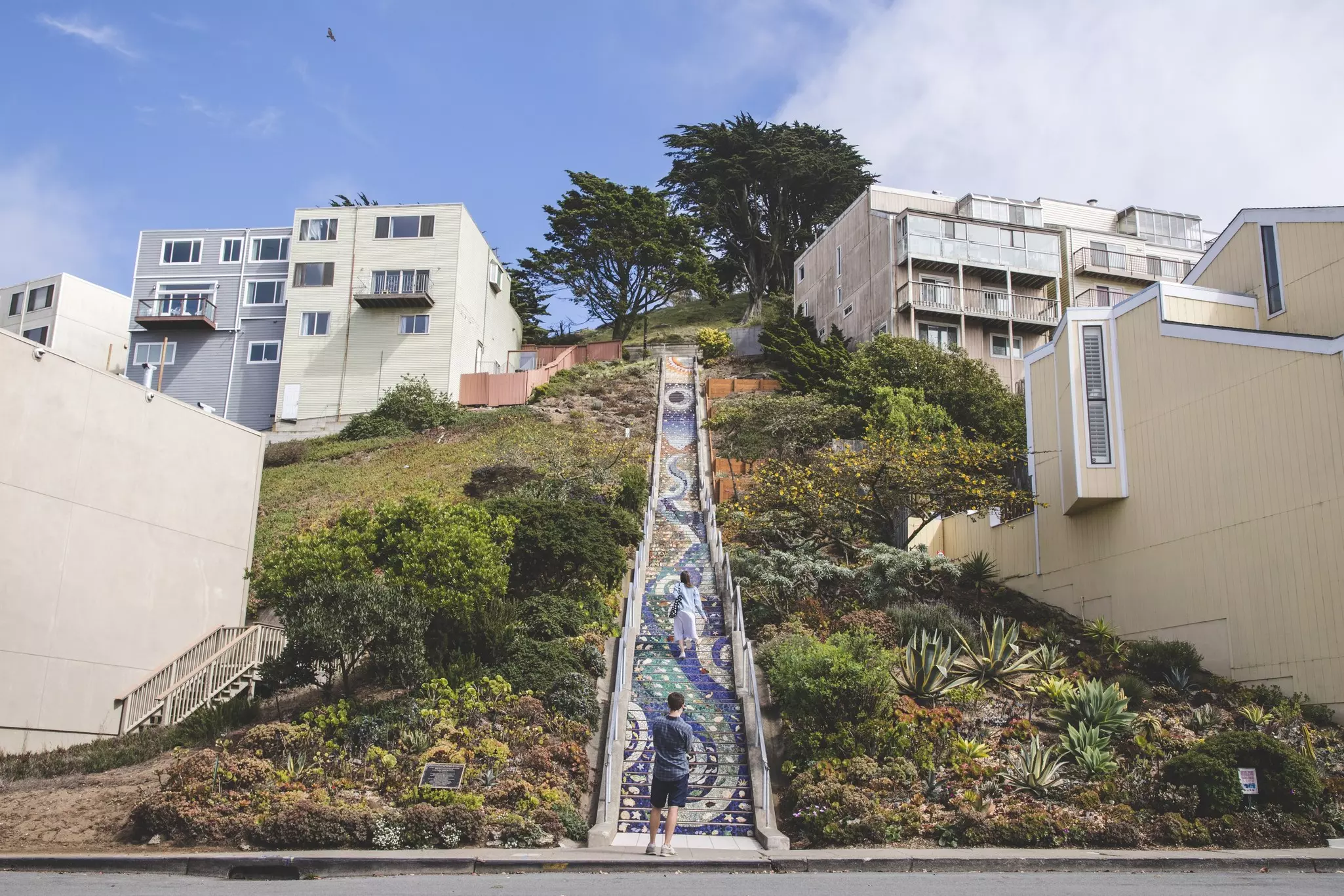 16th Avenue Tiled Steps were created as part of a community beautification project © Wirestock Creators / Shutterstock