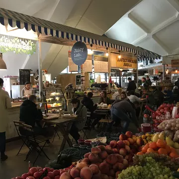 Danilovsky Market, a giant Soviet-era farmers' market in Moscow