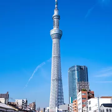 View of Tokyo Skytree, Japan.