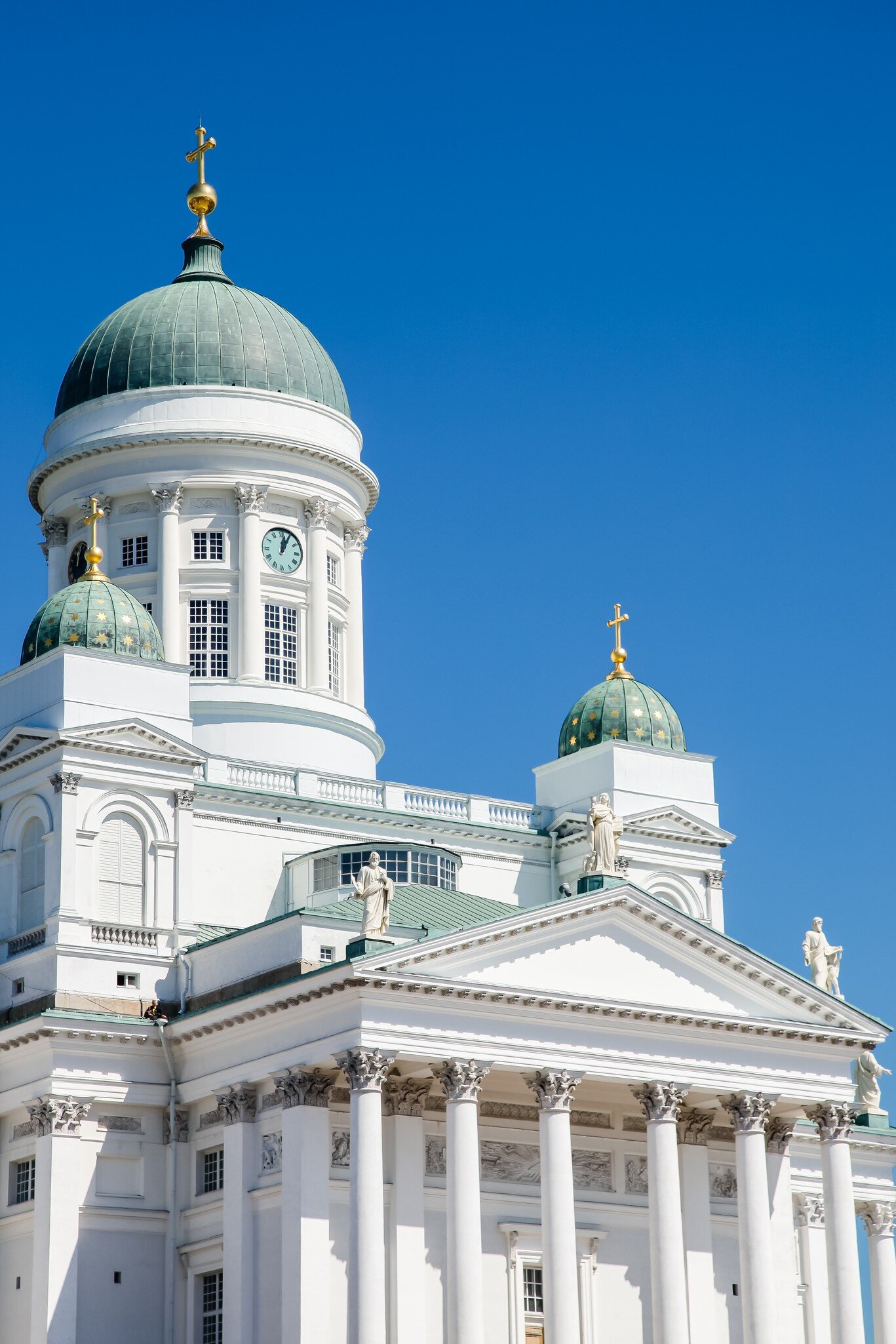 Close-up of the Helsinki cathedral, License Type: media, Download Time: 2025-08-07T23:41:35.000Z, User: rhylton_redventures, Editorial: false, purchase_order: 65050 - Digital Destinations and Articles, job: Lonely Planet , client: wip, other: Rhianydd Hylton