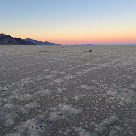 Bonneville Salt Flats, Utah. Near West Wendover, NV