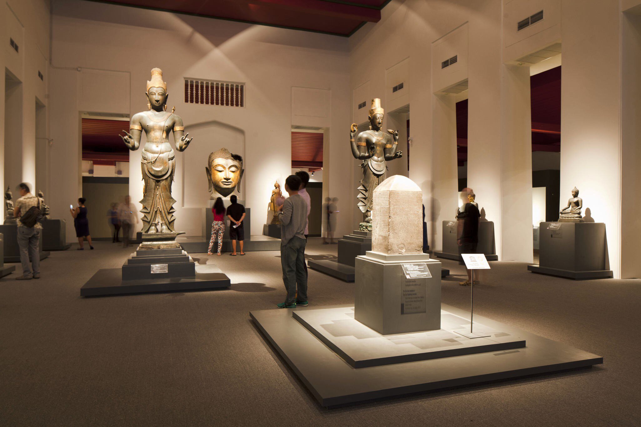 Temple in National Museum Bangkok Thailand