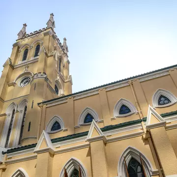 St. John's Cathedral is the first established christian churches in Hong Kong,built in 1849.; Shutterstock ID 166540409; Your name (First / Last): Josh Vogel; Project no. or GL code: 56530; Network activity no. or Cost Centre: Online-Design; Produ...