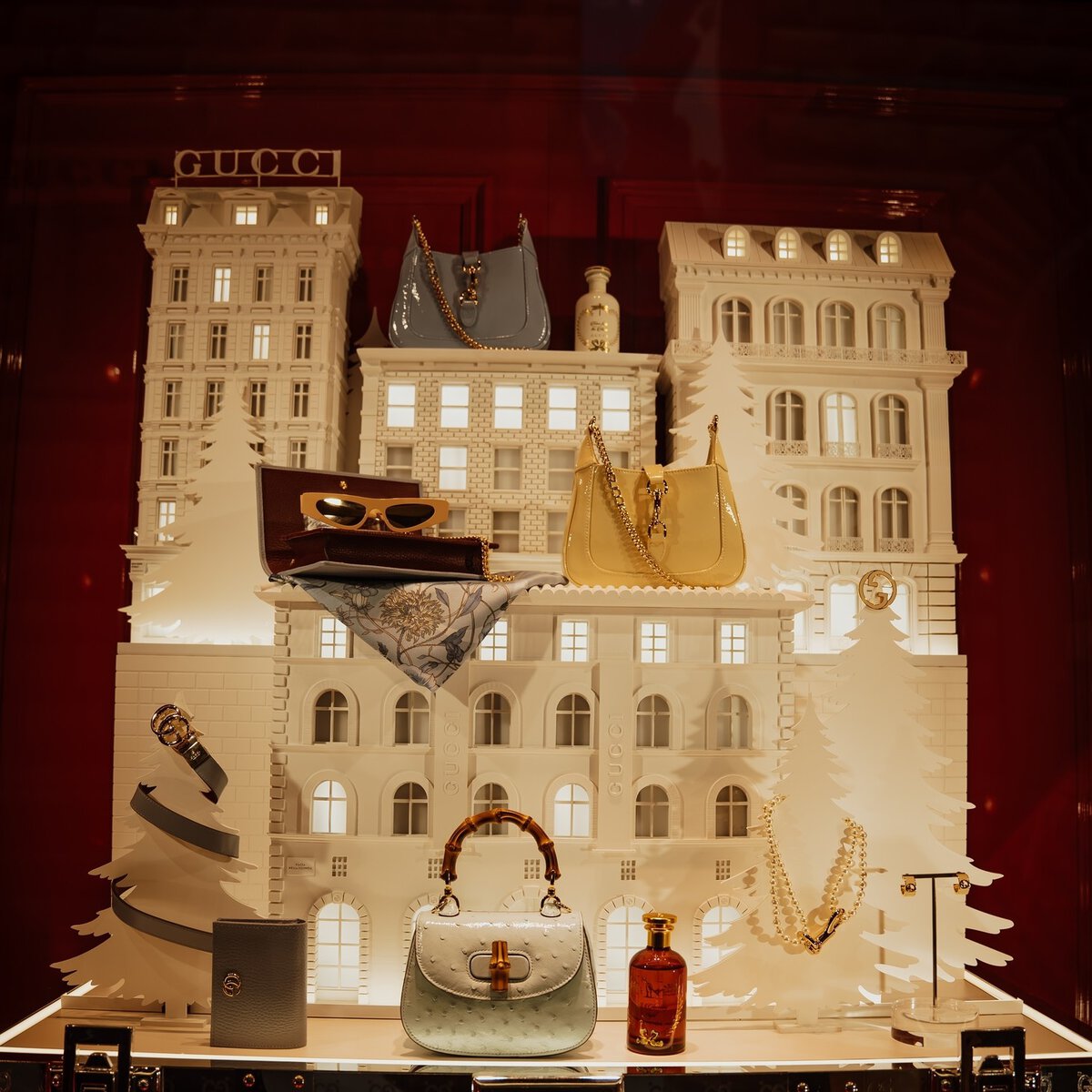 Gucci store window display