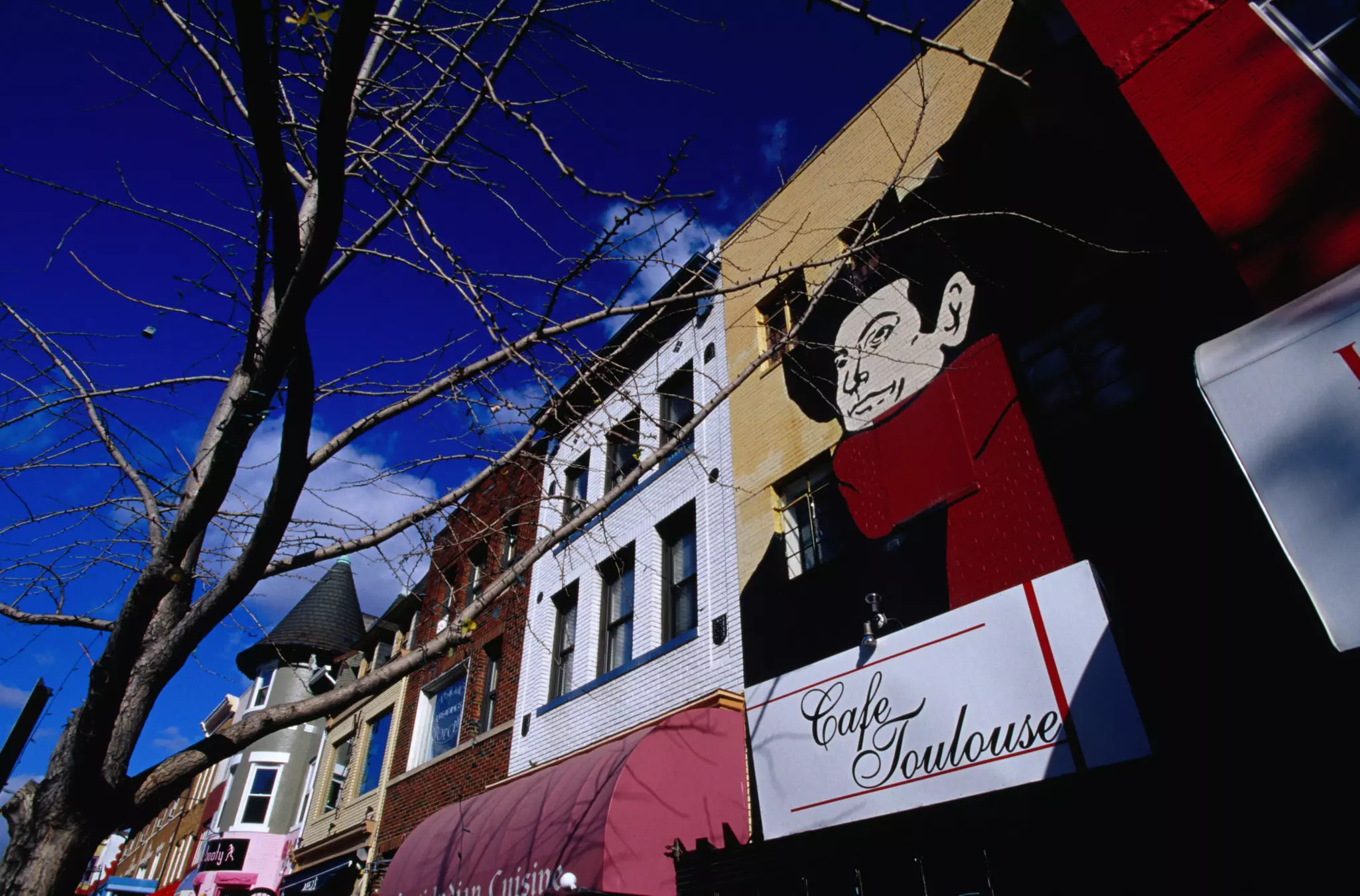 18th Street facades in Adams Morgan.