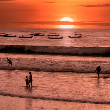 Kuta Beach on Bali Island, Indonesia, License Type: media, Download Time: 2026-06-17T18:47:29.000Z, User: LP_NZhan, Editorial: false, purchase_order: 65050 - Digital Destinations and Articles, job: App Content, client: Lonely planet app, other: Nadine Zhan