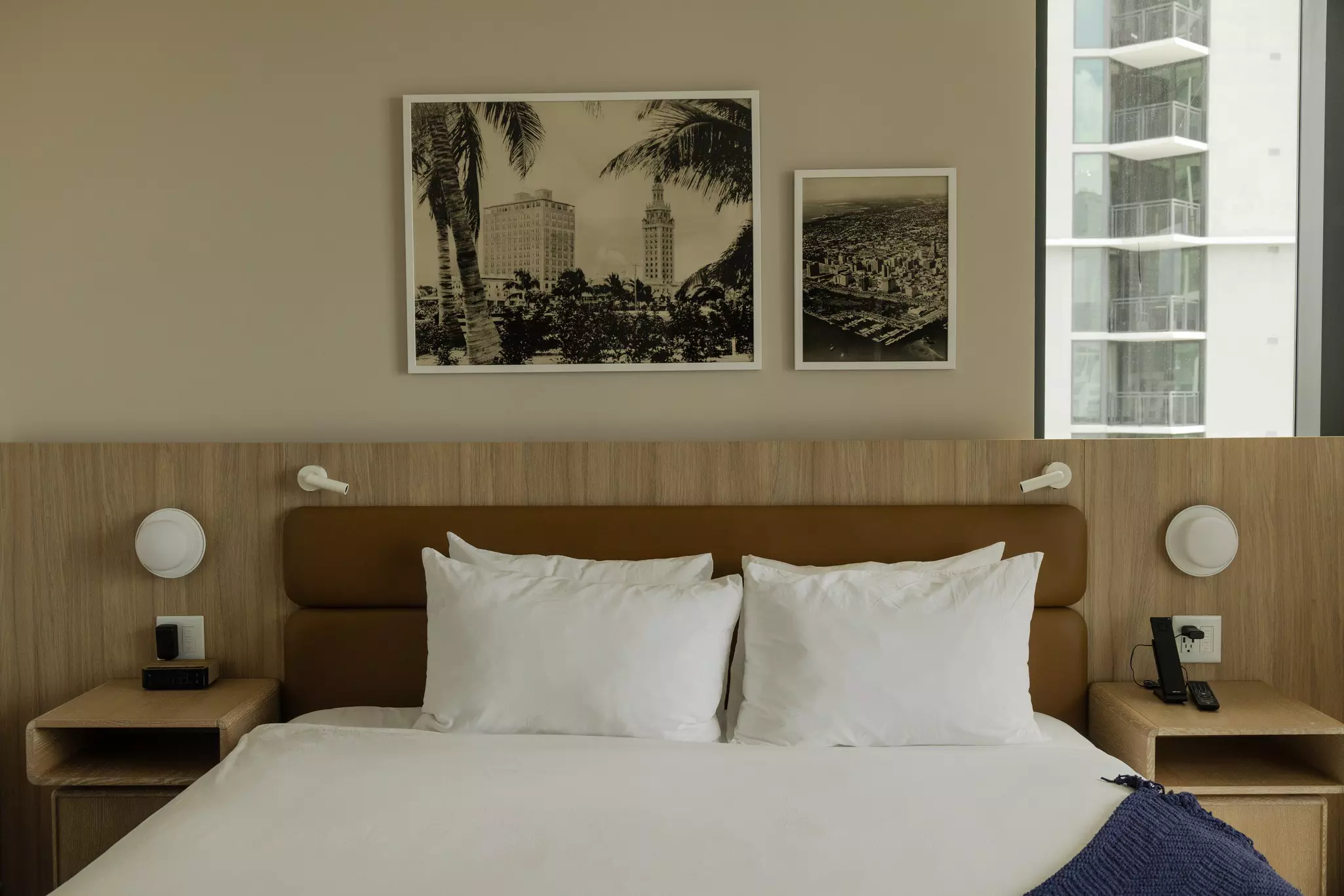 Relaxing design at the Gale Miami Hotel and Residences, Florida, USA.