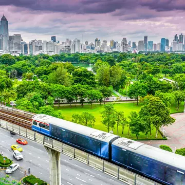 Built Structure City Cityscape Travel Destinations Horizontal Outdoors Urban Skyline Apartment Wide Angle Asia Southeast Asia High Angle View Park - Man Made Space Blue Green Color Tree Cloud - Sky Lake Pond Tall - High High Up Thailand Bangkok Province Bangkok Office Building Exterior Skyscraper Downtown District No People Building Exterior Photography Capital Cities Vibrant Color Sukhumvit Lumpini 2015 Lumpini Park 60595
Bangkok's skyline with Lumpini Park, Bangkok Thailand