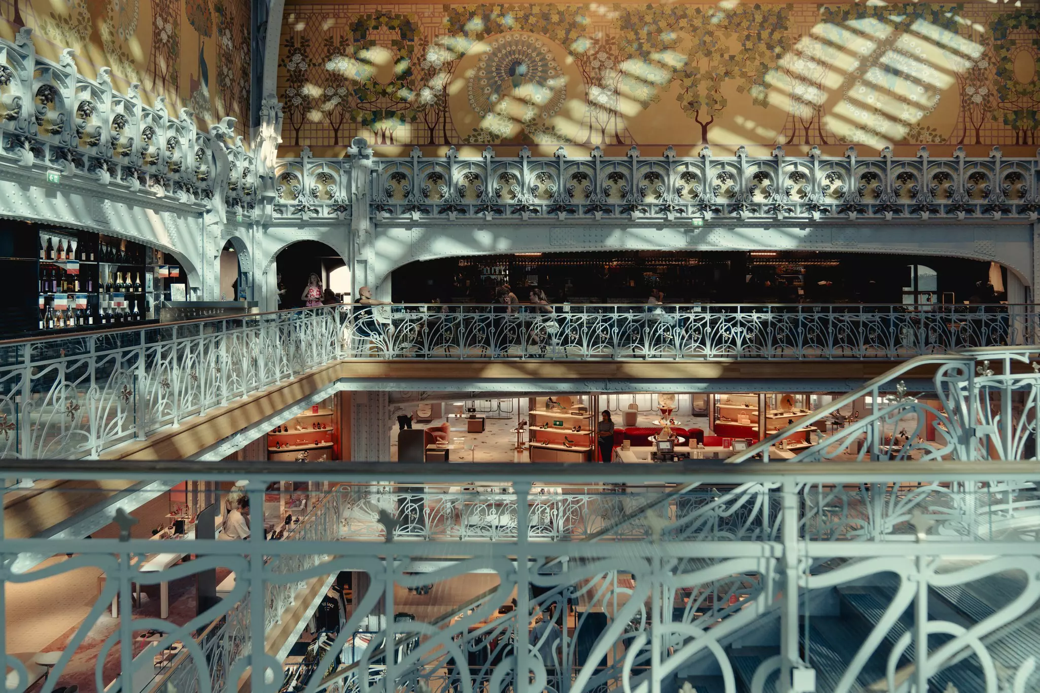 Interior of La Samaritaine. Paris, France