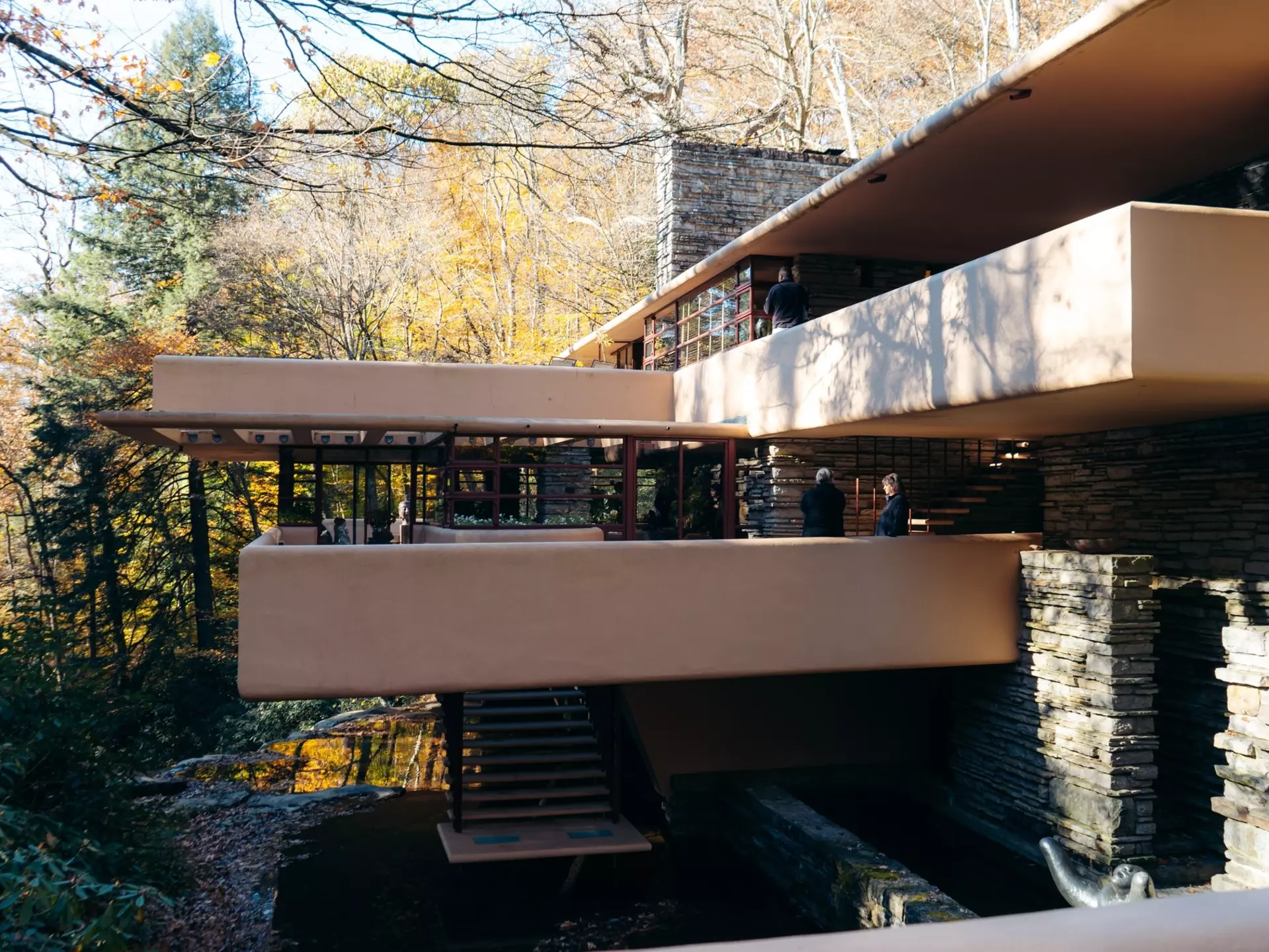 Fallingwater, Frank Lloyd Wright's masterpiece, is a stunning example of organic architecture