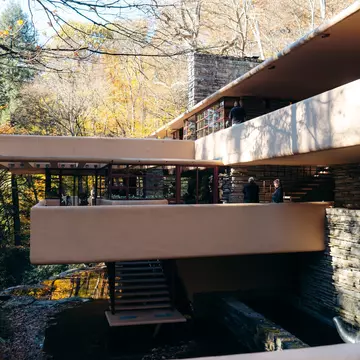 Fallingwater, Frank Lloyd Wright's masterpiece, is a stunning example of organic architecture