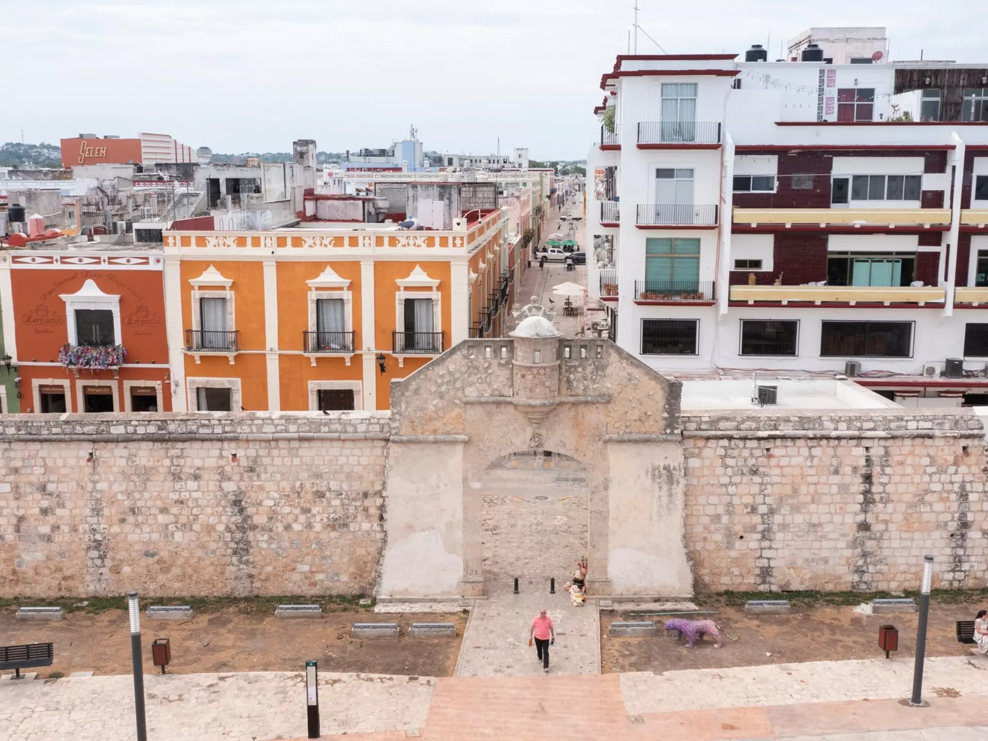 The ancient city walls of Campeche, Mexico. Matt Gush/Shutterstock