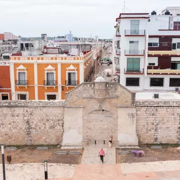 The ancient city walls of Campeche, Mexico. Matt Gush/Shutterstock