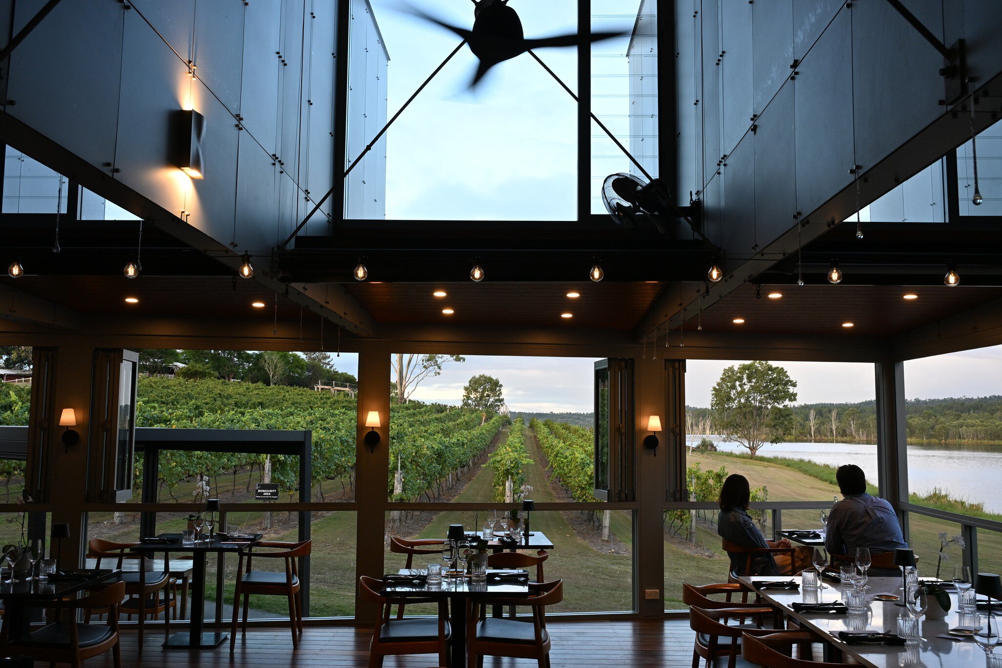 Interior of Overflow Estate 1895 in Scenic Rim, Queensland, Australia. 