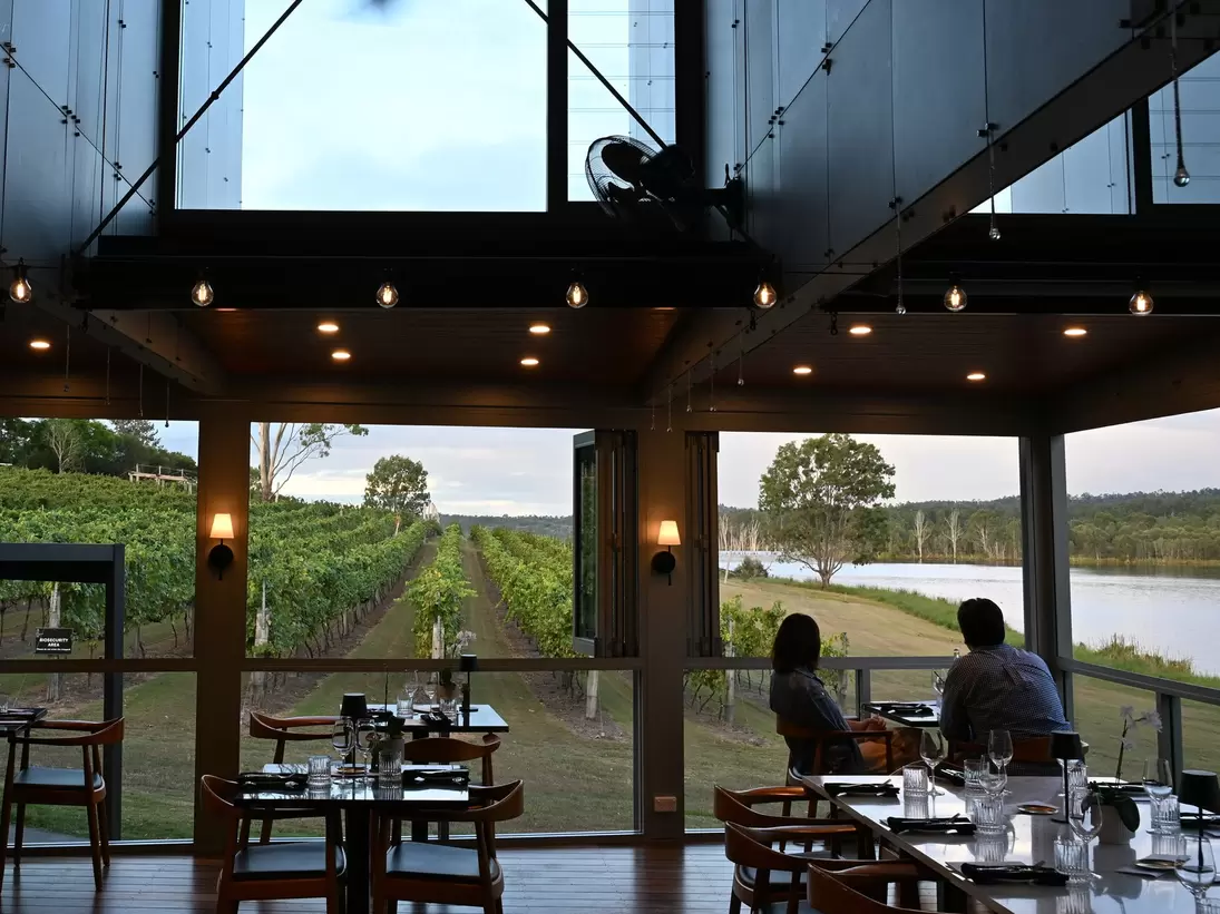 Interior of Overflow Estate 1895 in Scenic Rim, Queensland, Australia. 