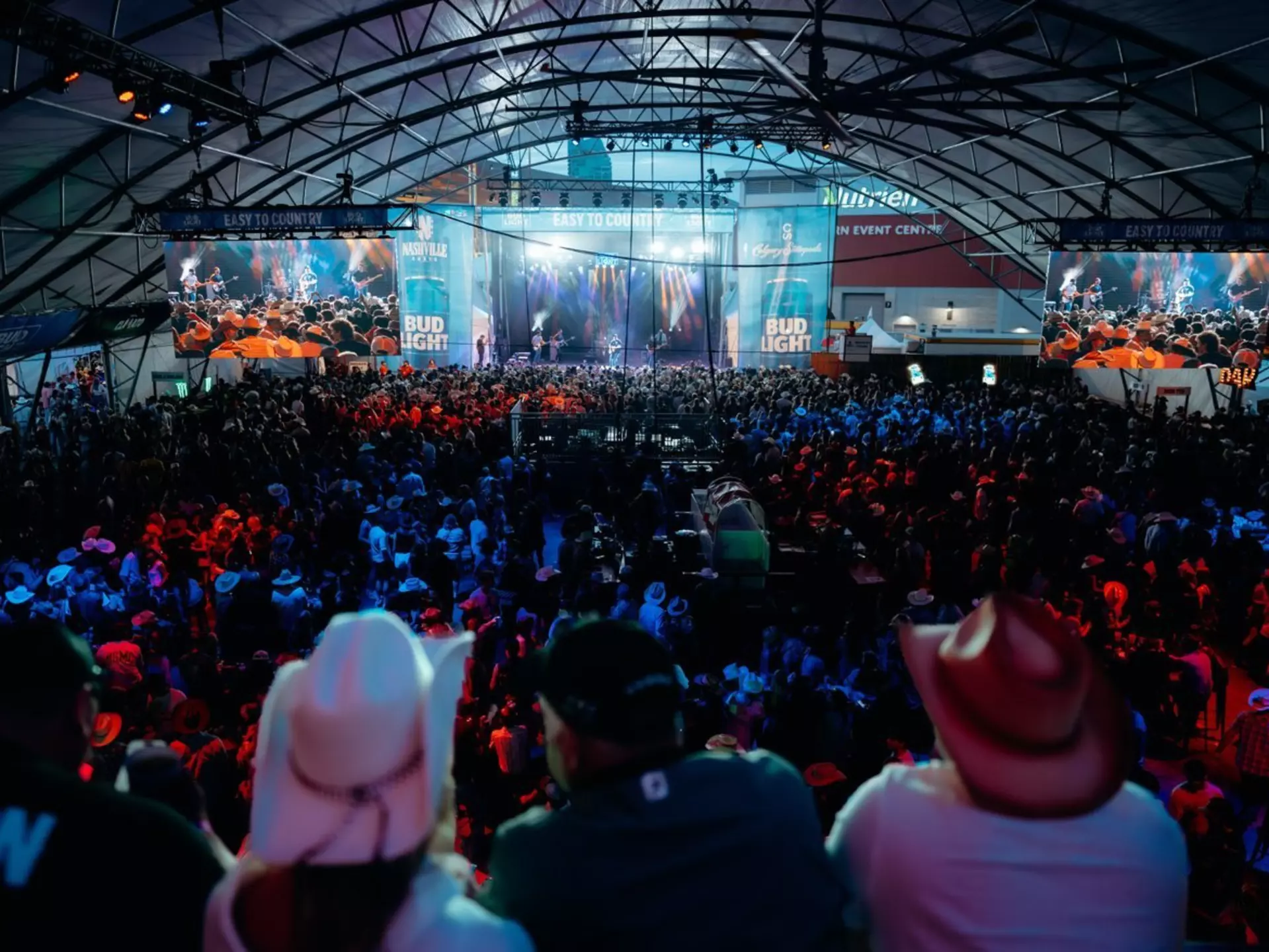 A concert at the Calgary Stampede. Calin Charles, via Visit Calgary