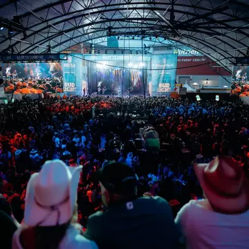 A concert at the Calgary Stampede. Calin Charles, via Visit Calgary
