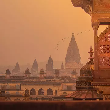 Palace view, Madhya Pradesh, India
Dhiraj, King, MP, Madhya Pradesh, Morning, Orchha, Palace, Amritraj', india, architecture, brown, haze, building, rooftops, skyline, horizon, sunset, stone work, stone, landmark, asia