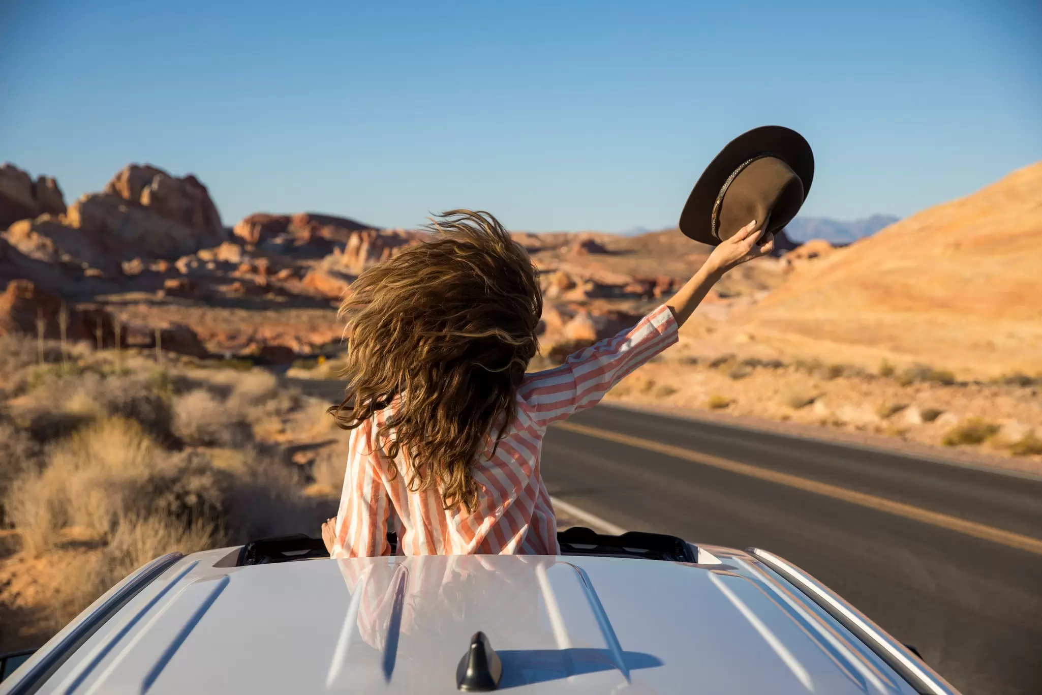 Experience the wide open roads of Nevada with these top driving routes © Jordan Siemens / Getty Images