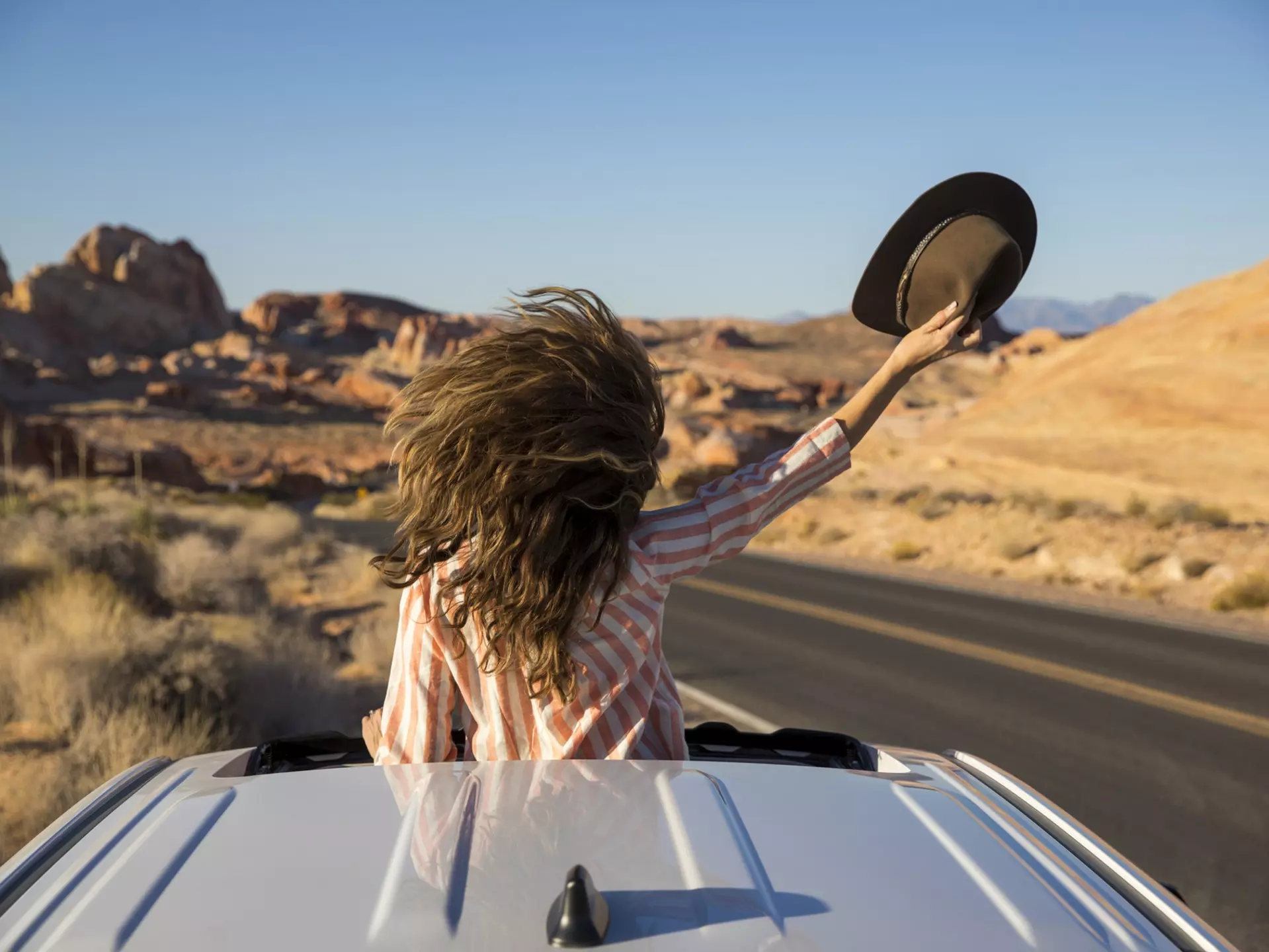 Experience the wide open roads of Nevada with these top driving routes © Jordan Siemens / Getty Images