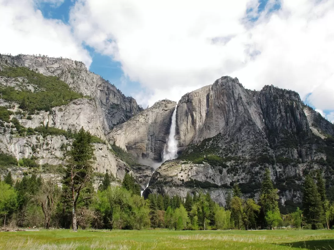 Yosemite Falls is one of Yosemite National Park's most iconic features.