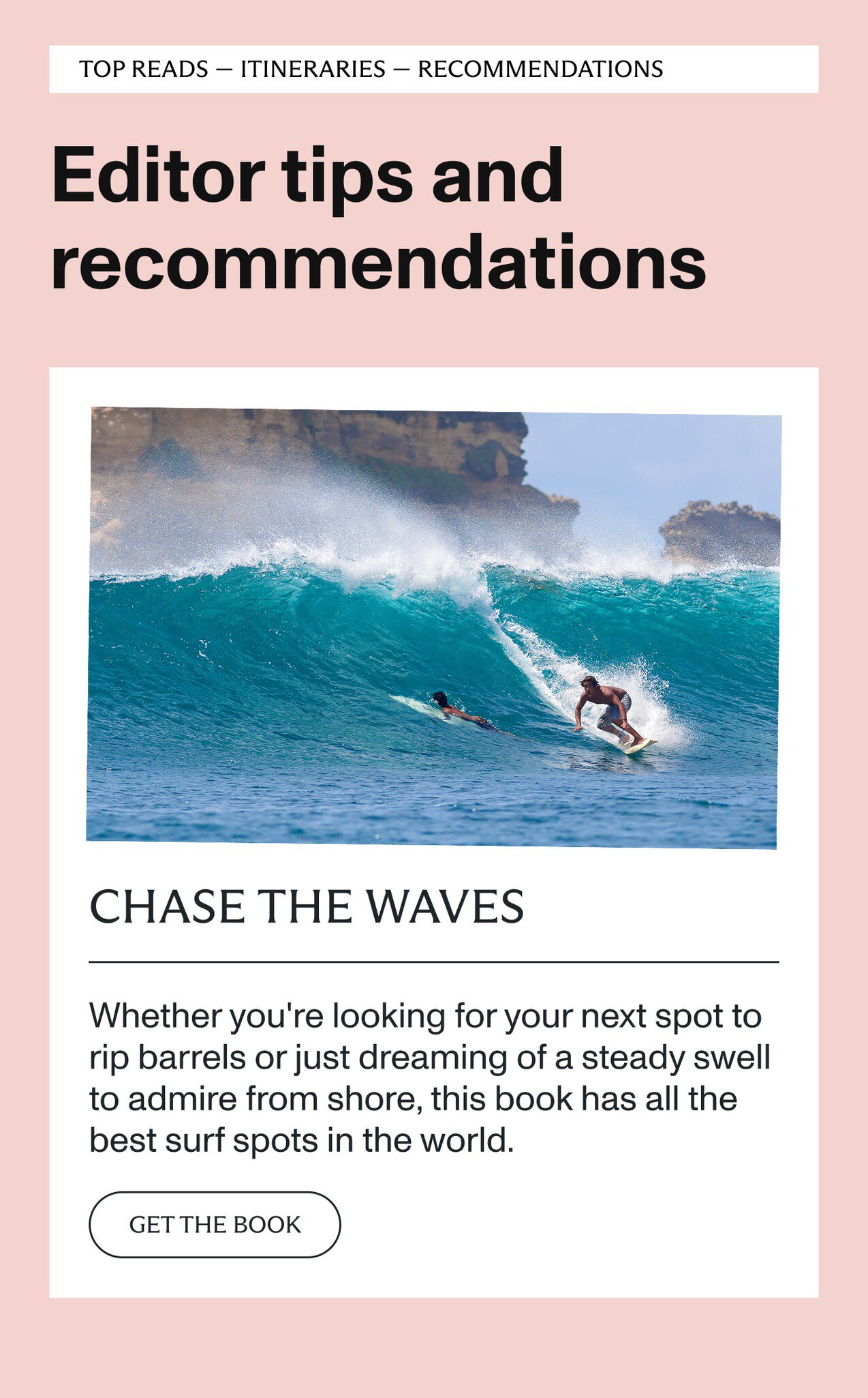 Chase the waves