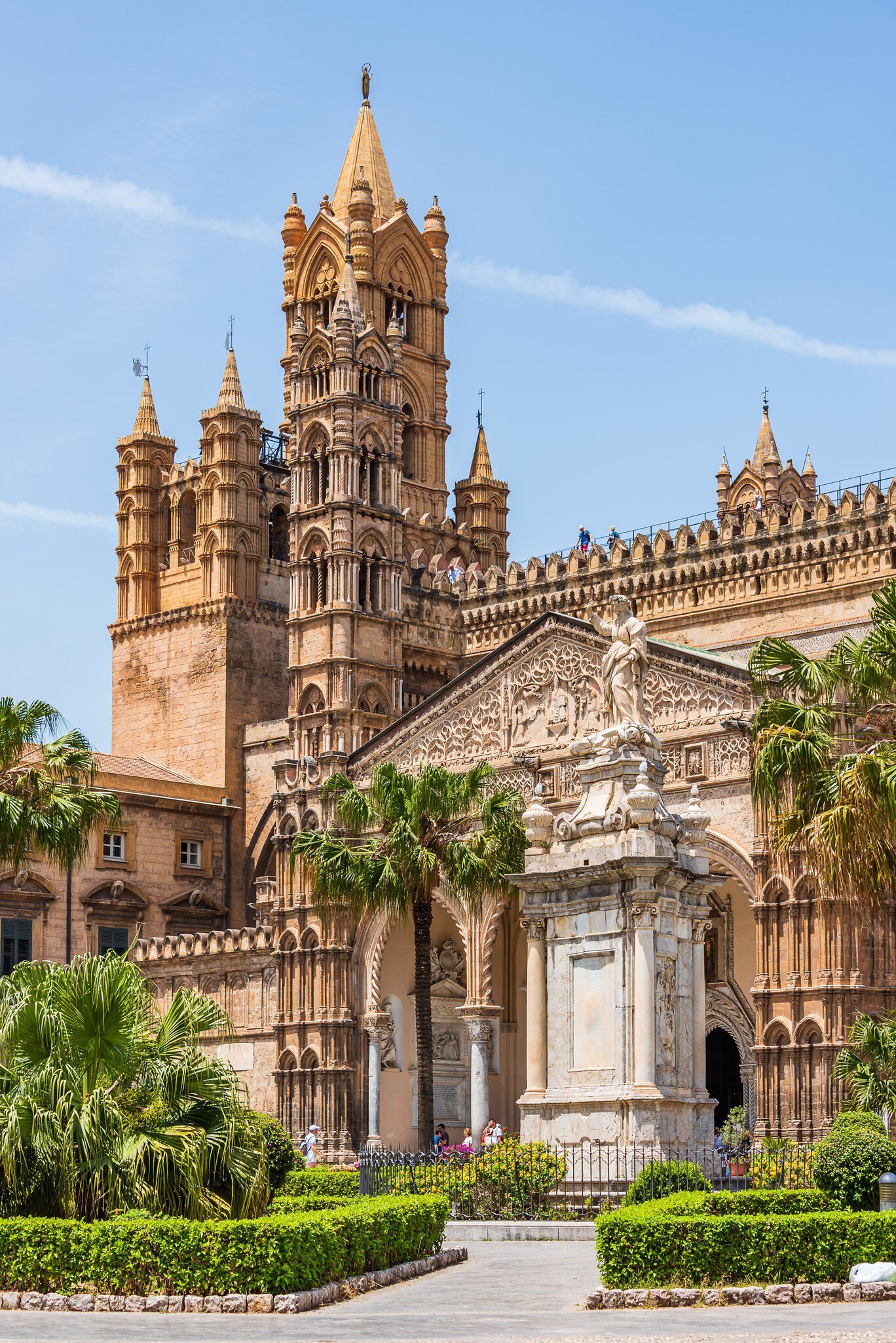 Clock Tower of the Palermo Cathedral.