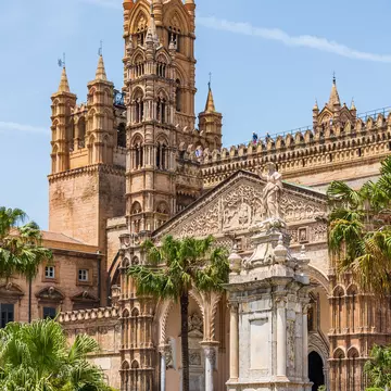 Clock Tower of the Palermo Cathedral.