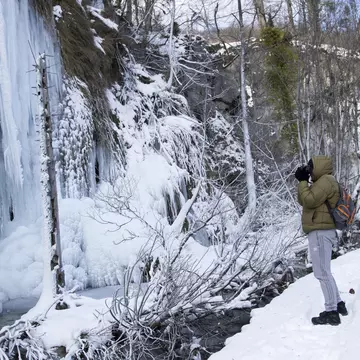 Much of Croatia is a snowy wonderland in the winter months – the most economical time of year to visit. ninopavisic/Shutterstock