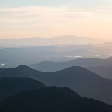 485680114
Brasstown Bald, Blue Ridge Mountains, High Angle View, Georgia - Us State, Tree, Sunset, Summer, Mountain Range, Mountain
Sunset view from Brasstown Bald, the highest point in Georgia.