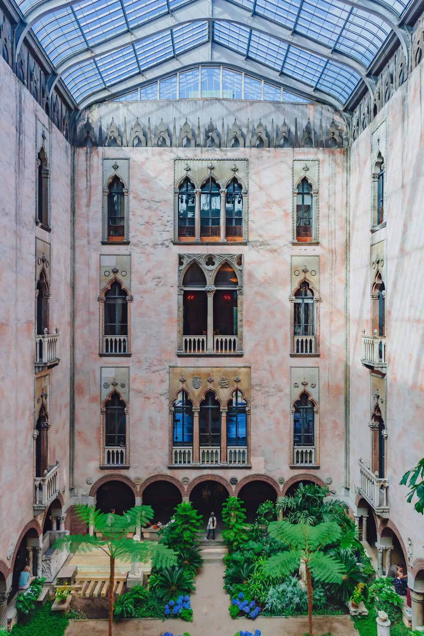 Boston, USA: May 27, 2017: Interior view of the inner courtyard and garden of Isabella Stewart Gardner Museum in Boston
1307197747
america, american, architecture, boston, building, city, courtyard, editorial, garden, history, house, interior, isabella stewart gardner museum, massachusetts, museum, north america, tourism, travel, travel destinations, united states, usa, view, wall