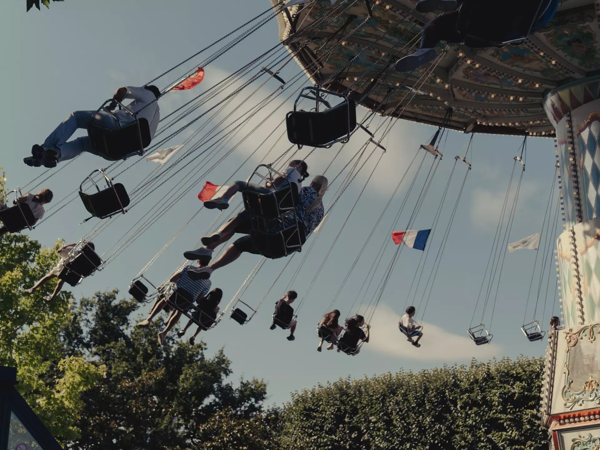 Bois du Boulogne park, Paris France, August 2024