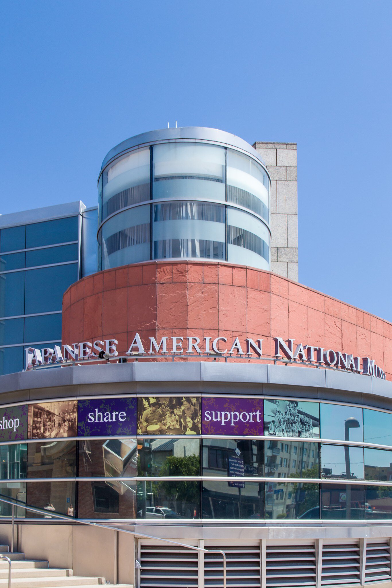 LOS ANGELES, CA/USA - SEPTEMBER 30, 2014: The Japanese American National Museum in the Little Tokyo district of downtown Los Angeles., License Type: media, Download Time: 2026-03-20T16:33:28.000Z, User: LP_YKhanna, Editorial: true, purchase_order: 65050 - Digital Destinations and Articles, job: LP, client: App Content, other: Yuvraj Khanna