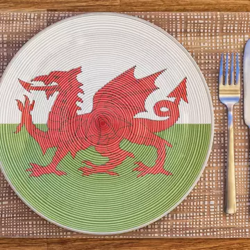Welsh table setting